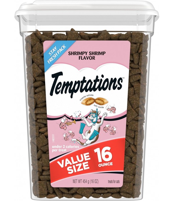 Temptations Classic Crunchy and Soft Cat Treats, S... Temptations Classic Crunchy and Soft Cat Treats, S...